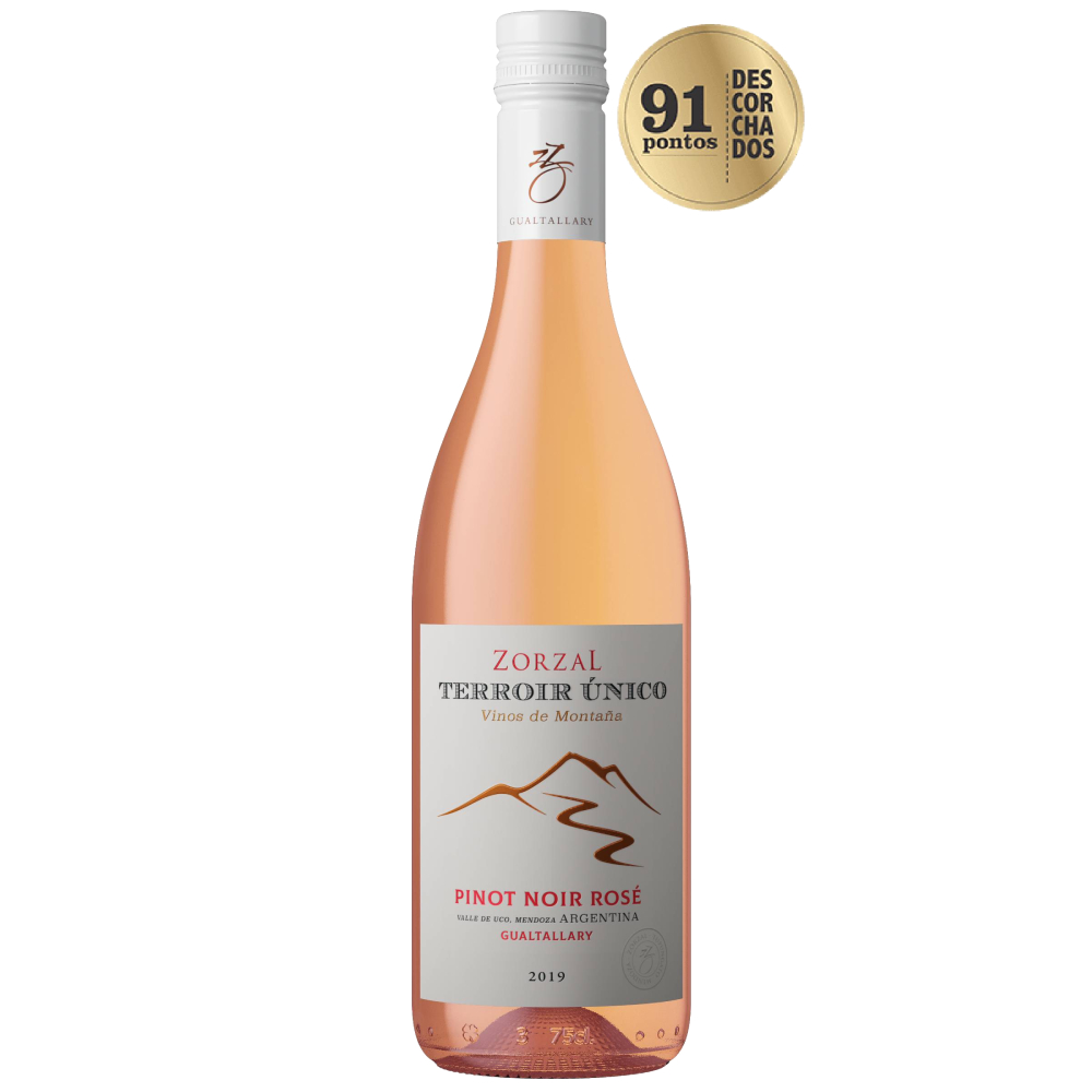 Vinho Rosé Zorzal Terroir Único Pinot Noir 2024 - Compre vinho